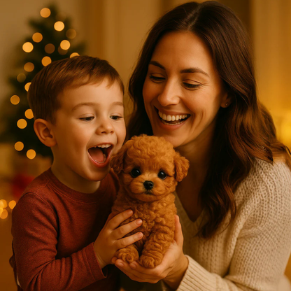 MonFluffy™ Édition 2025 — Le mignon chiot sans tracas.