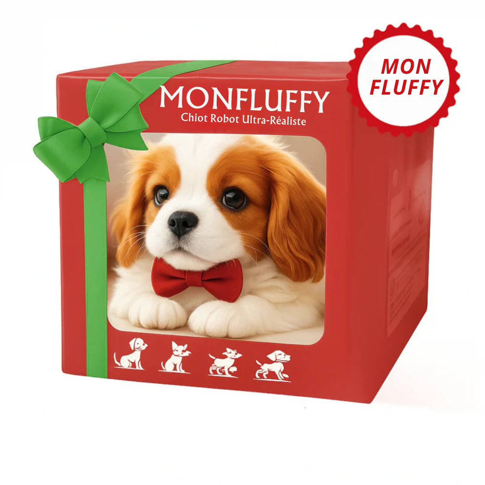 MonFluffy™ Édition 2025 — Le mignon chiot sans tracas.