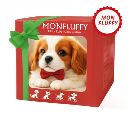 MonFluffy™ Édition 2025 — Le mignon chiot sans tracas.