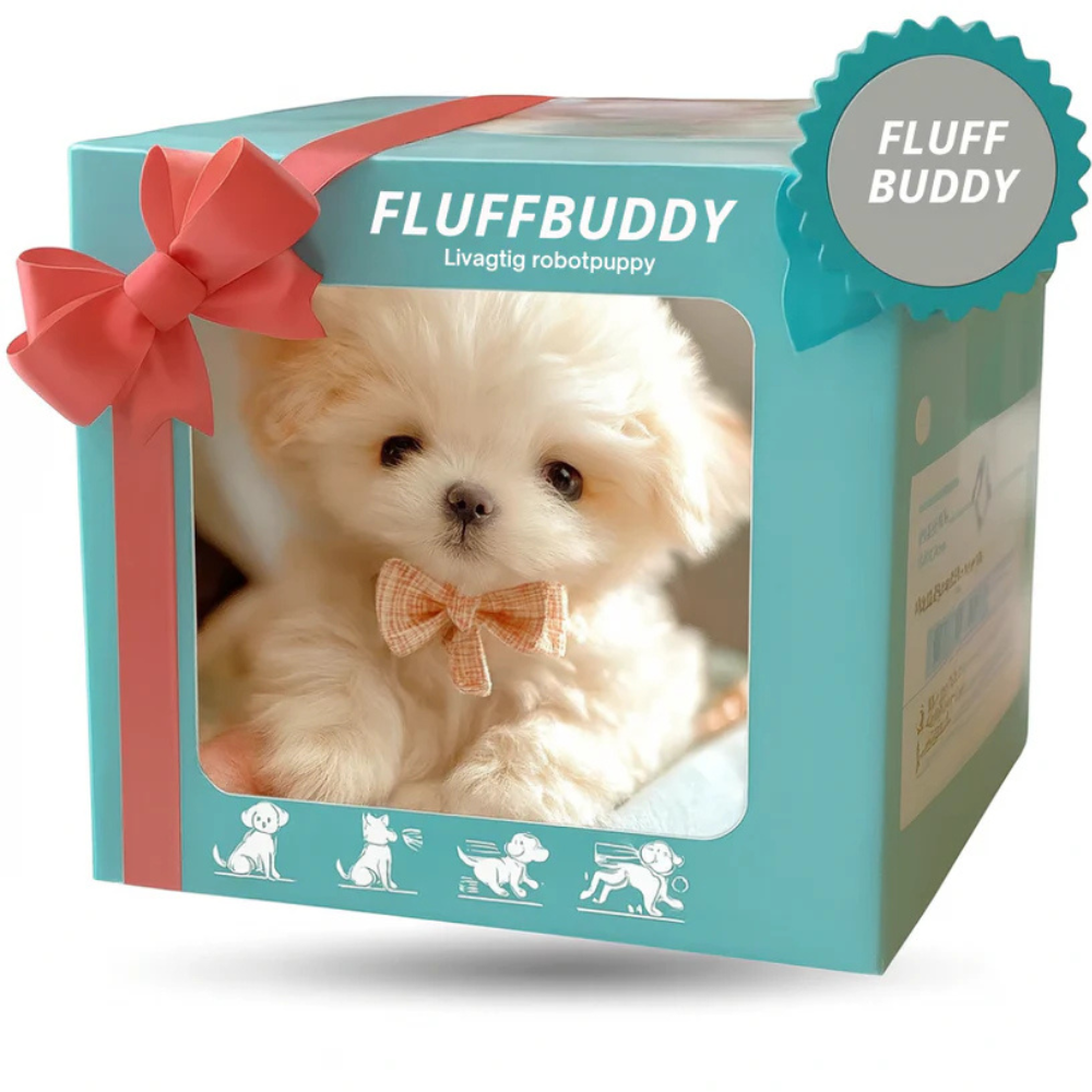 MonFluffy™ Édition 2025 — Le mignon chiot sans tracas.