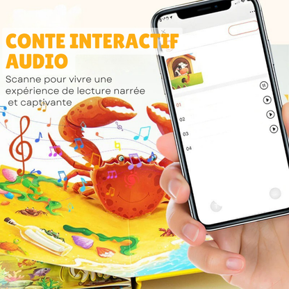 Livre pop-up animaux pour enfants Édition 2025