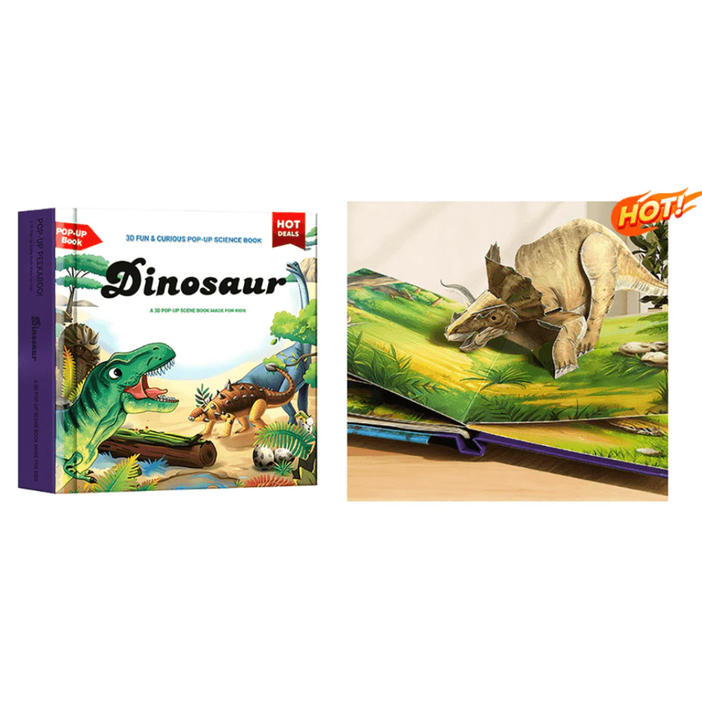 Livre pop-up animaux pour enfants Édition 2025