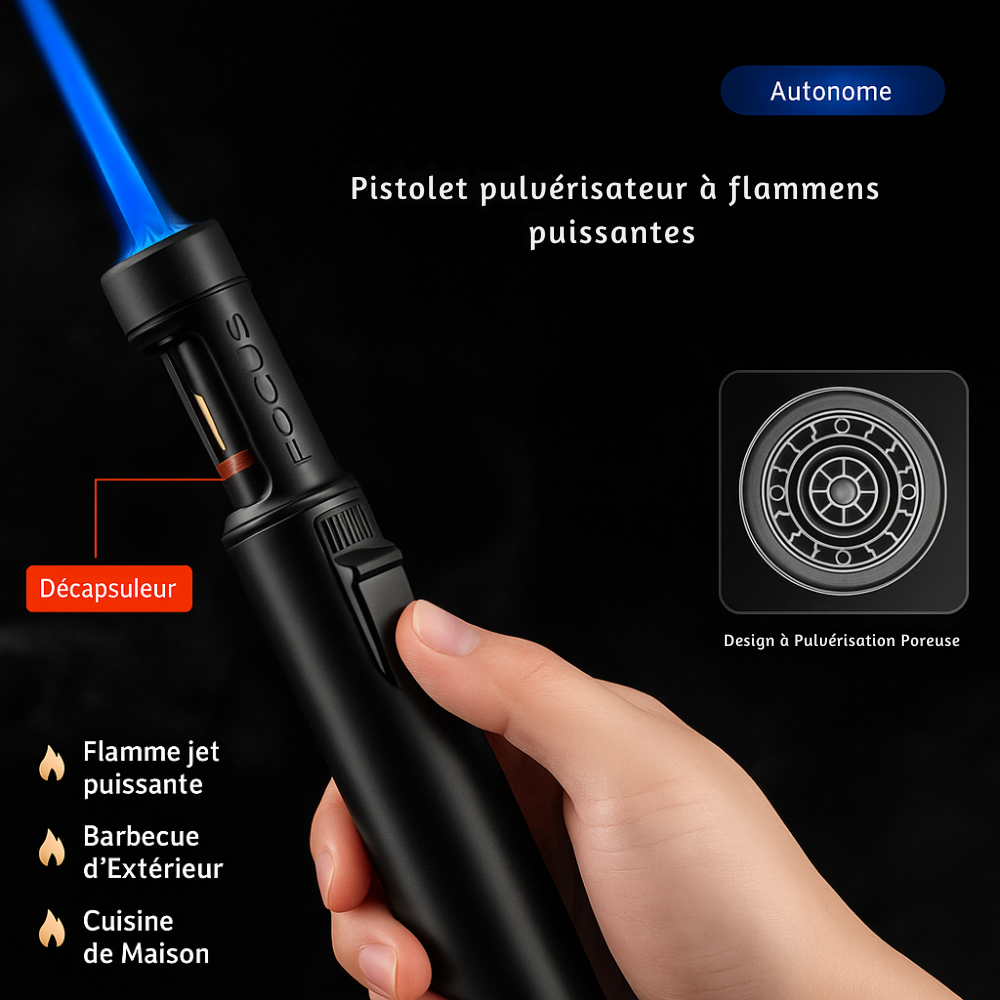 FOCUS™ | La Flamme Ultime : Puissante, Rapide, Précise.